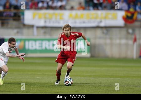 Leon, Spain. 30th Mar, 2015. Sergi Samper (ESP) Football/Soccer : Under 21 International Friendly match between Spain 4-0 Belarus at Estadio Municipal Reino de Leon in Leon, Spain . © Mutsu Kawamori/AFLO/Alamy Live News Stock Photo