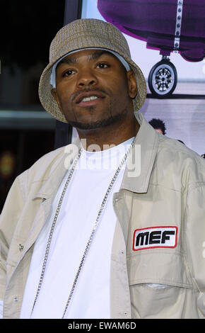 Method Man at the Los Angeles premiere of 'Soul Plane' held at the Mann Village Theater in Westwood on May 17, 2004. Stock Photo