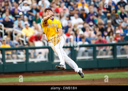 LSU Tigers shortstop Alex Bregman #30 at bat against the Auburn