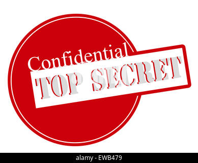 Secret Inside Illustration with text top secret inside, vector illustration Stock ...