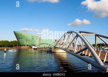 NeMo (National Museum for Science and Technology), Oosterdok. Amsterdam, Netherlands. Stock Photo