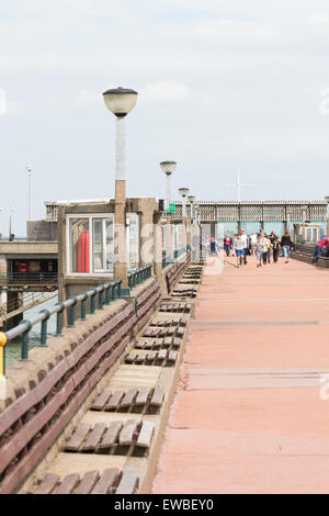 the pier at Deal in Kent, England Stock Photo