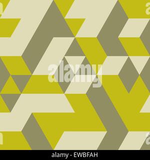 Abstract 3d background. Wall of cubes. Vector illustration. Stock Vector