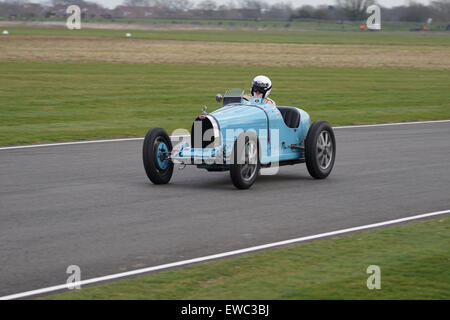 1926 Bugatti Type 35b driven by Bo Williams at the Goodwood members Meeting Stock Photo