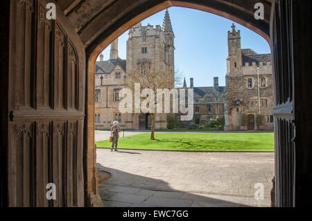 View of the Magdalen College, Oxford, United Kingdom Stock Photo