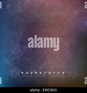 abstract background with colorful smoke and textured wall surface. vector graphic design Stock Vector