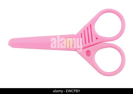 Small pink scissors Stock Photo