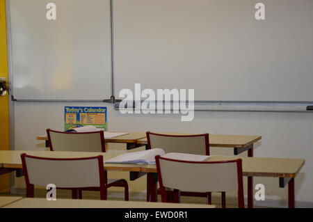 Inside a school in the South of France Stock Photo