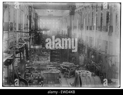 Machine shop, Newport News Stock Photo