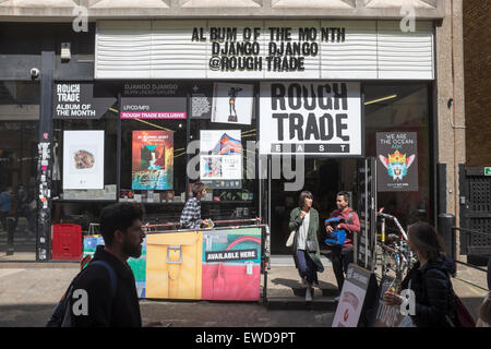 Rough Trade East Record Store London Stock Photo