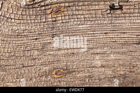 Old weathered wood background or texture. Stock Photo