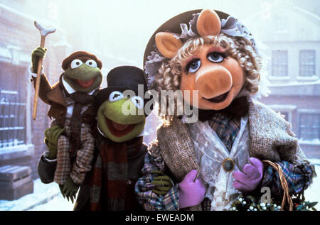 Muppets christmas carol, 1992 Stock Photo