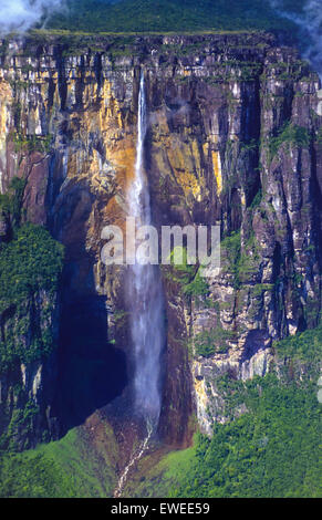 CANAIMA, VENEZUELA - Angel Falls, world's highest Stock Photo