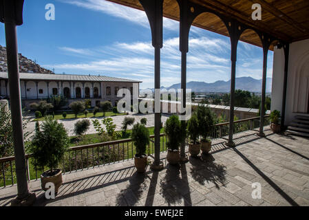 Queen's Palace in Gardens of Babur, Kabul, Afghanistan Stock Photo