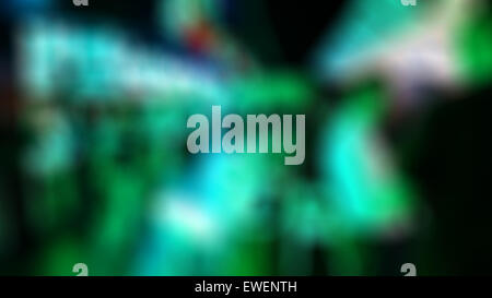 Abstract green blurred background Stock Photo