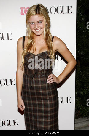 Lorraine Nicholson attends the Teen Vogue Young Hollywood Party held at the Sunset Tower Hotel in Hollywood. Stock Photo