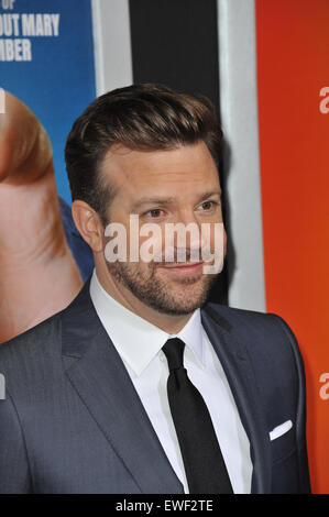 LOS ANGELES, CA - FEBRUARY 23, 2011: Jason Sudeikis at world premiere of 'Hall Pass' at the Cinerama Dome, Hollywood. Stock Photo