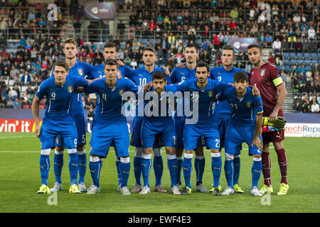 U21 Czech team group line-up (CZE), MARCH 21, 2025 - Football / Soccer ...