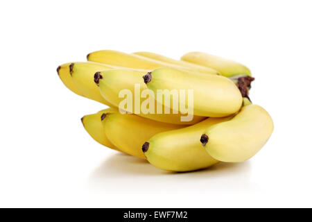 Studio shot of bunch of bananas Stock Photo