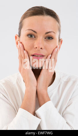 PORTRAIT OF A WOMAN Stock Photo