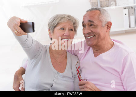 SENIOR COUPLE Stock Photo