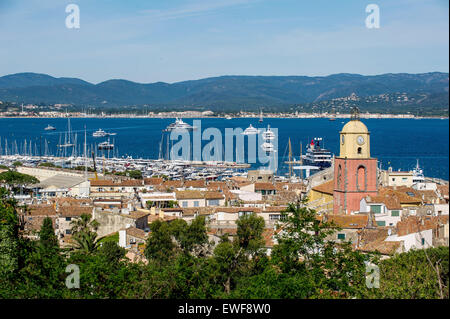 Saint-Tropez (south-eastern France): the famous police station ...