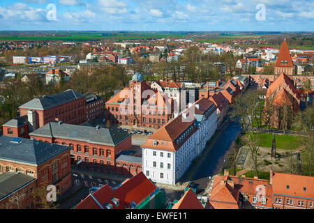 University of Greifswald, is one of the oldest universities in Europe, founded in 1456, Mecklenburg-Vorpommern, Germany Stock Photo