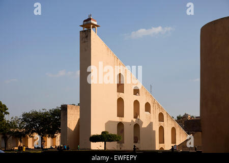 Ancient observatory Jantar Mantar, UNESCO world heritage in Jaipur, Rajasthan, India, Asia Stock Photo