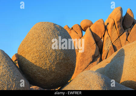 Jumbo Rocks in Joshua Tree National Park, California, USA.