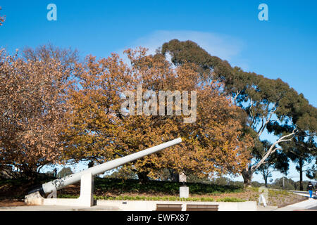 Australian War Memorial , military museum in Canberra Australian Capital Territory, respect to those who have fallen in wars Stock Photo