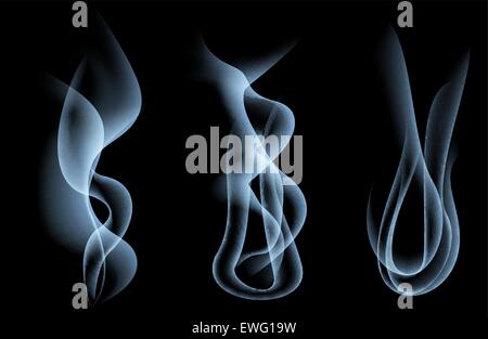Jet smoke Stock Vector
