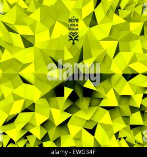 3D abstract illustration. 3D background. Stock Vector