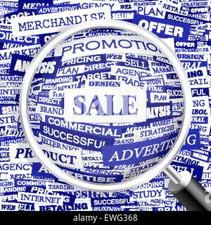SALE. Background concept wordcloud illustration. Print concept word cloud. Graphic collage. Stock Vector