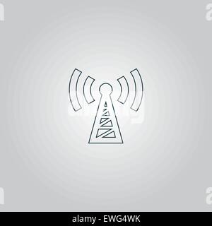 transmitter icon Stock Vector