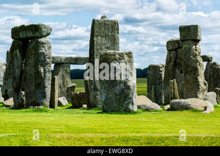 Stonehenge, Salisbury Plain, Wiltshire, England Stock Photo