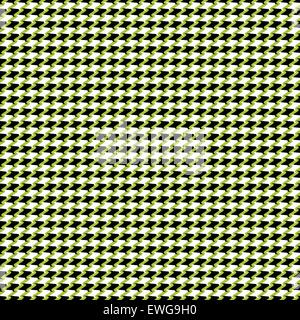 Seamlessly repeatable geometric vector pattern with distorted (wavy, warped) shapes, forms. Stock Vector