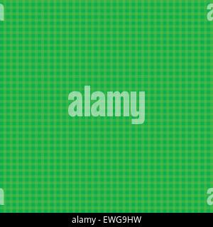 Checkered background in green with intersecting straight lines. Seamlessly repeatable. Stock Vector