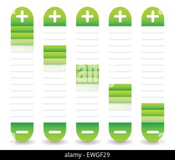 Increase zoom level UI element template Stock Vector Image & Art - Alamy