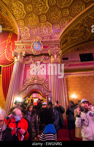 Kings theatre tour in Brooklyn New York City Stock Photo