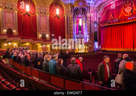 Kings theatre tour in Brooklyn New York City Stock Photo
