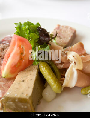 Plateau de Charcuterie Stock Photo