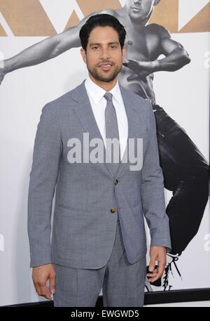 Los Angeles, CA, USA. 25th June, 2015. Adam Rodriquez at arrivals for MAGIC MIKE XXL Premiere, TCL Chinese 6 Theatres (formerly Grauman's), Los Angeles, CA June 25, 2015. Credit:  Dee Cercone/Everett Collection/Alamy Live News Stock Photo