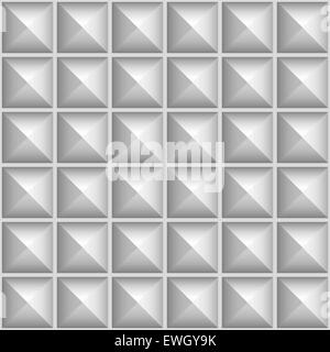 Studded, pointed background, seamless pattern. Vector. Stock Vector
