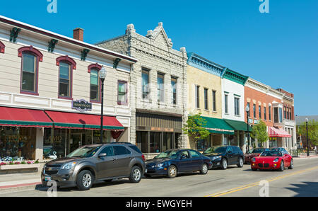 Wisconsin, Door County, Sturgeon Bay. Door County Maritime Museum at ...