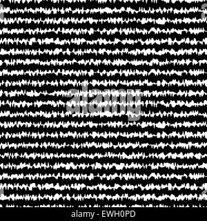 Abstract zigzag shapes or lines. Grungy, grunge, texture, chaos, chaotic, edgy, irregular, messy, random vector. Stock Vector