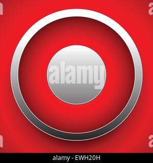 Rec, record button Stock Vector