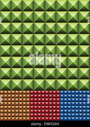 Studded background in 4 color Stock Vector