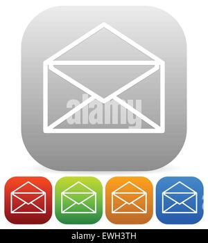 Email icons Stock Vector