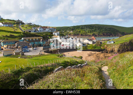 Hope Cove South Devon England UK near Salcombe Kingsbridge and Thurlestone on the south west coast path Stock Photo