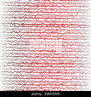 Abstract wavy lines background Stock Vector